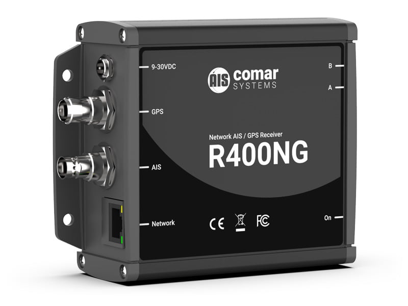 R400NG Network AIS Receiver with & GPS Comar Systems