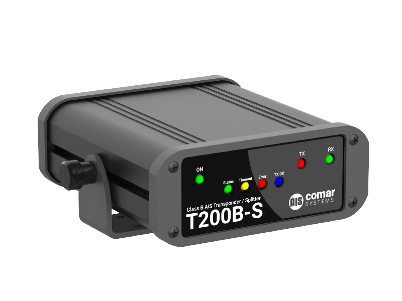 T200BS Class B AIS Transponder with Internal Splitter Comar Systems